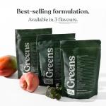 Free Soul Greens | 21 Advanced Greens, Superfoods, and Adaptogens Including KSM-66 Ashwagandha, Vegan & Gluten-Free, Advanced Natural Formula | UK Made | 30 Servings | Mango Flavour