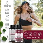 The Intelligent Health CoQ10 Supplement, Fermented Coenzyme Q10 Ubiquinone for Women & Men, Easy to Swallow 300mg 120 Vegetarian Softgels