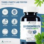 ALZURO LABS Dihydromyricetin (DHM) 500mg – 90 Vegan Capsules | 100:1 Extract (50,000mg) | Supports Liver Cleanse, Detox & Metabolic Health | Helps You Next-Day Well-Being & Recovery | GMP & Lab Tested