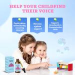 Vitamin Kids Cleansing Drops Gentle Health Support Gently cleanses The Body Contains Vitamin B12 and Vitamin D Supports Gut Health and Focus Supports Children's Language Development 60 ml