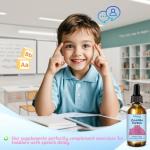 Vitamin Kids Cleansing Drops Gentle Health Support Gently cleanses The Body Contains Vitamin B12 and Vitamin D Supports Gut Health and Focus Supports Children's Language Development 60 ml