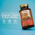 Eye Complex 7-120 Capsules - Lutein, Meso-Zeaxanthin, Zeaxanthin, NZ Blackcurrant, Bilberry, Goji & Eyebright – 4 Month Supply – UK Manufactured