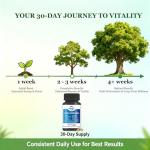 NAD+ Supplements for Men – Nitric Oxide Prostate Health Supplements for Men with Resveratrol, CoQ10, L Citrulline and Lycopene for Anti-Aging, Stamina & Cellular Energy Support 60 Capsules