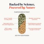 Jude Bladder Health Supplement for Women | Pumpkin Seed Extract & Soy Germ | Science-Backed Urinary Wellness | As Seen on Dragons’ Den | Vegan & Gluten Free | 120 Capsule