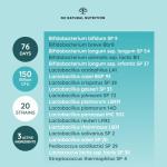 Probiotics 150 Billion CFU, 20 Multi Strains with Prebiotic, Inulin & Zinc. High Strength Vegan Supplement with Gastro Resistant Capsules for 76 Day Supply. N2 Natural Nutrition