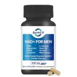 NAD+ Supplements for Men – Nitric Oxide Prostate Health Supplements for Men with Resveratrol, CoQ10, L Citrulline and Lycopene for Anti-Aging, Stamina & Cellular Energy Support 60 Capsules