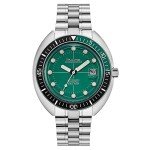 Bulova Oceanographer Silver Green Dial Watch