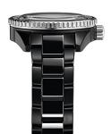 Rado Men's Captain Cook High Tech Ceramic, Stainless Steel Swiss Automatic Watch Strap, Black, 21 (Model: R32127152), Black, Sport