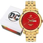 Uncle Jack DC Comics Licensed Collectible Wrist Watches,42mm, Japanese Movement Watch for Men & Women,Justice League Superhero Limited Series,Batman, Superman, Wonder Woman, Flash & Aquaman
