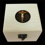 Jesus Christ & His Dearest Rare Christian Apostle Religious Art Rectangular Solid Brass Deco Wrist Watch – Vintage Style Collectible Faith Timepiece for Men or Women