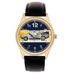 Iconic Back 2 The Future Collectible Watch. Symbolic Delorean Car Art Solid Brass Hollywood Watch. BTTF