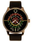 Vintage Fairbanks Radio Morse Code Tuning Dial Solid Brass Retro Art Collectible Watch