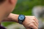 AVI-8 Mens 45mm Hawker Hunter Retrograde Chronograph Sea Gray Japanese Quartz Pilot Watch with Leather Strap AV-4052-03