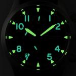 TACTICAL FROG Militado ML1868 39mm Military Chronograph Watch Sapphire Crystal VK61/VK67 Quartz Watches for Men C3/BGW9 Luminous 100M Waterproof, Black, VK67-Date-Black-Strap / C3