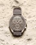 Omega x Swatch Moon Swatch MISSION ON EARTH - DESERT Speedmaster, greige (taupe) /sand-colored