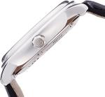 Frederique Constant Men's Mechanical Watch with White Dial Analogue Display and Black Leather Strap FC-335MC4P6