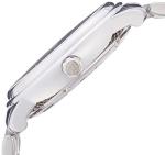 Frederique Constant Men's Mechanical Watch with White Dial Analogue Display and Silver Aluminium Strap FC-335MC4P6B2