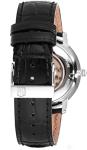 Frederique Constant Men's Mechanical Watch with Off-White Dial Analogue Display and Dark Brown Leather Strap FC-312S4S6