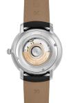 Frederique Constant Men's Mechanical Watch with Off-White Dial Analogue Display and Dark Brown Leather Strap FC-312S4S6