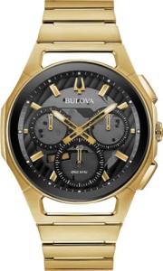 Bulova Men's Analogue Quartz Watch with Stainless Steel Strap 97A144
