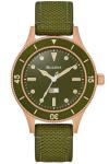 Bulova Mil-Ships Special Edition Khaki Men's Automatic Watch 98A324, brown, Modern