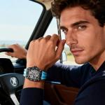 TSAR BOMBA Automatic Mechanical Watches for Men - Japanese Movement Sapphire Glass - 50M Waterproof - Tonneau Square Hollow Wrist Watch Silicone Strap Luminous Elegant Gifts for Men