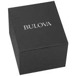 Bulova Mens Quartz Watch, Chronograph Display and Stainless Steel Strap 98B301