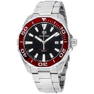 Tag Heuer Aquaracer Black Dial Stainless Steel Men's Watch WAY101BBA0746, Diving Watch