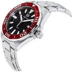 Tag Heuer Aquaracer Black Dial Stainless Steel Men's Watch WAY101BBA0746, Diving Watch