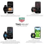 TAG Heuer Connected Golf Edition Quartz Analog-Digital Black Dial Men's Watch SBR8080.EB0284