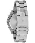 Bulova Mens Chronograph Quartz Watch with Stainless Steel Strap 98B316