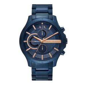 Armani Exchange Watch For Men, Quartz Chronograph movement and 46mm Case Size with Stainless steel strap