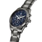 Maserati Men's Stainless Steel, Gun PVD Watch, Competizione Collection, with Stainless Steel Strap - R8853100019