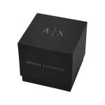 Armani Exchange Watch For Men, Quartz Chronograph movement and 46mm Case Size with Stainless steel strap