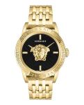 Versace Men's Quartz Analog Watch with Stainless Steel Strap mid-39745, Gold