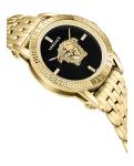 Versace Men's Quartz Analog Watch with Stainless Steel Strap mid-39745, Gold
