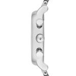 Emporio Armani Watch for Men, Quartz Chronograph Movement, 41 mm Silver Stainless Steel Case with a Stainless Steel Strap, AR1853