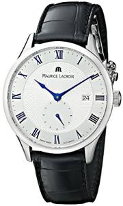 Maurice Lacroix Men's MP6907-SS001-110 Tradition Analog Display Swiss Automatic Black Watch