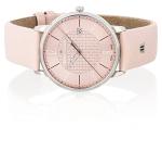 MAURICE LACROIX Eliros Date Adeline Ziliox Limited Edition Women's Analogue Quartz Watch with Dusky Pink Leather Strap EL1118-SS001-520-6, antique pink