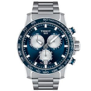Tissot Men's Chronograph Watch Supersport Chrono Blue Steel T125.617.11.041.00