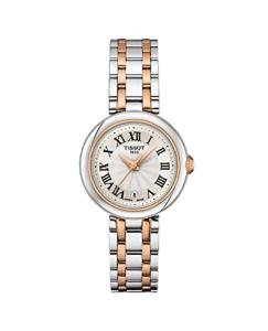 Tissot Bellissima Small Woman Watch only time T126.010.22.013.01 case and Bracelet in Steel PVD Rose Gold