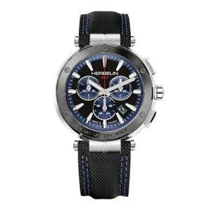 Michel Herbelin Men's Analogue Quartz Watch with Rubber Strap 37688AG65