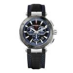Michel Herbelin Men's Analogue Quartz Watch with Rubber Strap 37688AG65