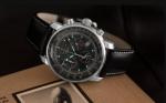 Zeppelin Reloj 7680m-2 cronógrafo alarma de cuarzo Mens Analogue Quartz Watch with Leather Bracelet 7680M-2