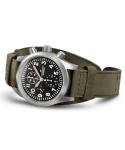 Hamilton Men Chronograph Automatic Watch Khaki Field Swiss Made