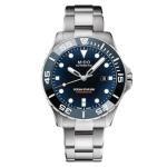 MIDO Ocean Star 600 Chronometer - Swiss Automatic Watch for Men - Blue Dial - Case 43.5mm - M0266081104101