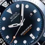 MIDO Ocean Star 600 Chronometer - Swiss Automatic Watch for Men - Blue Dial - Case 43.5mm - M0266081104101