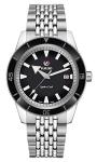 Rado Mens Captain Cook Automatic Black Dial Bracelet Watch R32505153