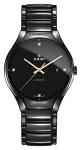 Rado Mens True Automatic Diamonds Black Dial Bracelet Watch R27056712