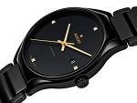 Rado Mens True Automatic Diamonds Black Dial Bracelet Watch R27056712